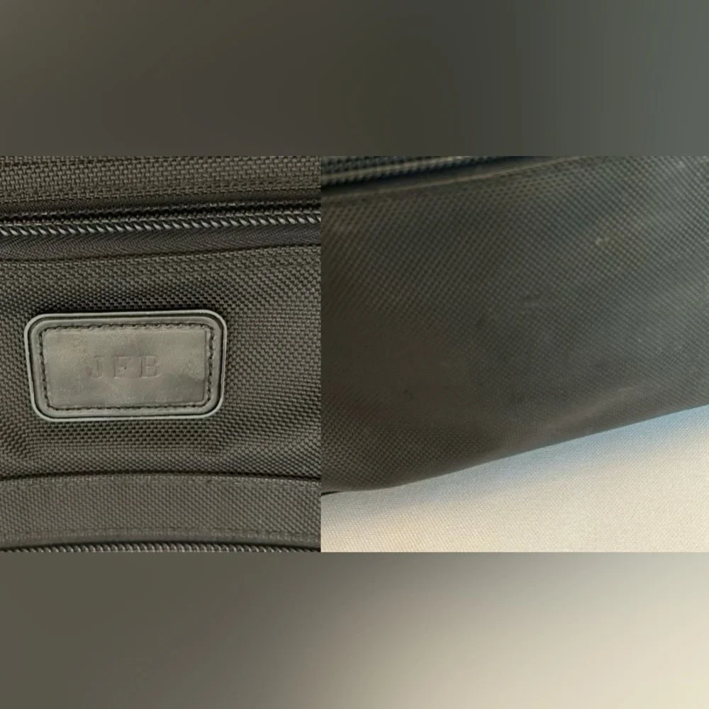 TUMI Alpha Ballistic Nylon Laptop Briefcase Trolley Sleeve 26111DH 12x17x3.5